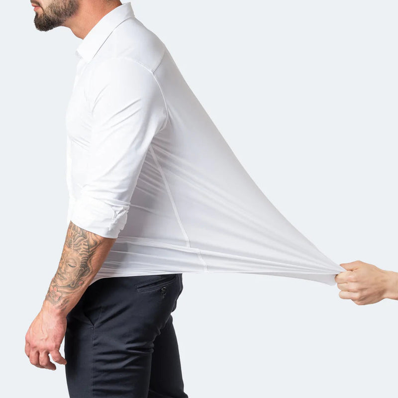Niko Herren Overshirt | Knitterfreier Stretch, Atmungsaktiv 3