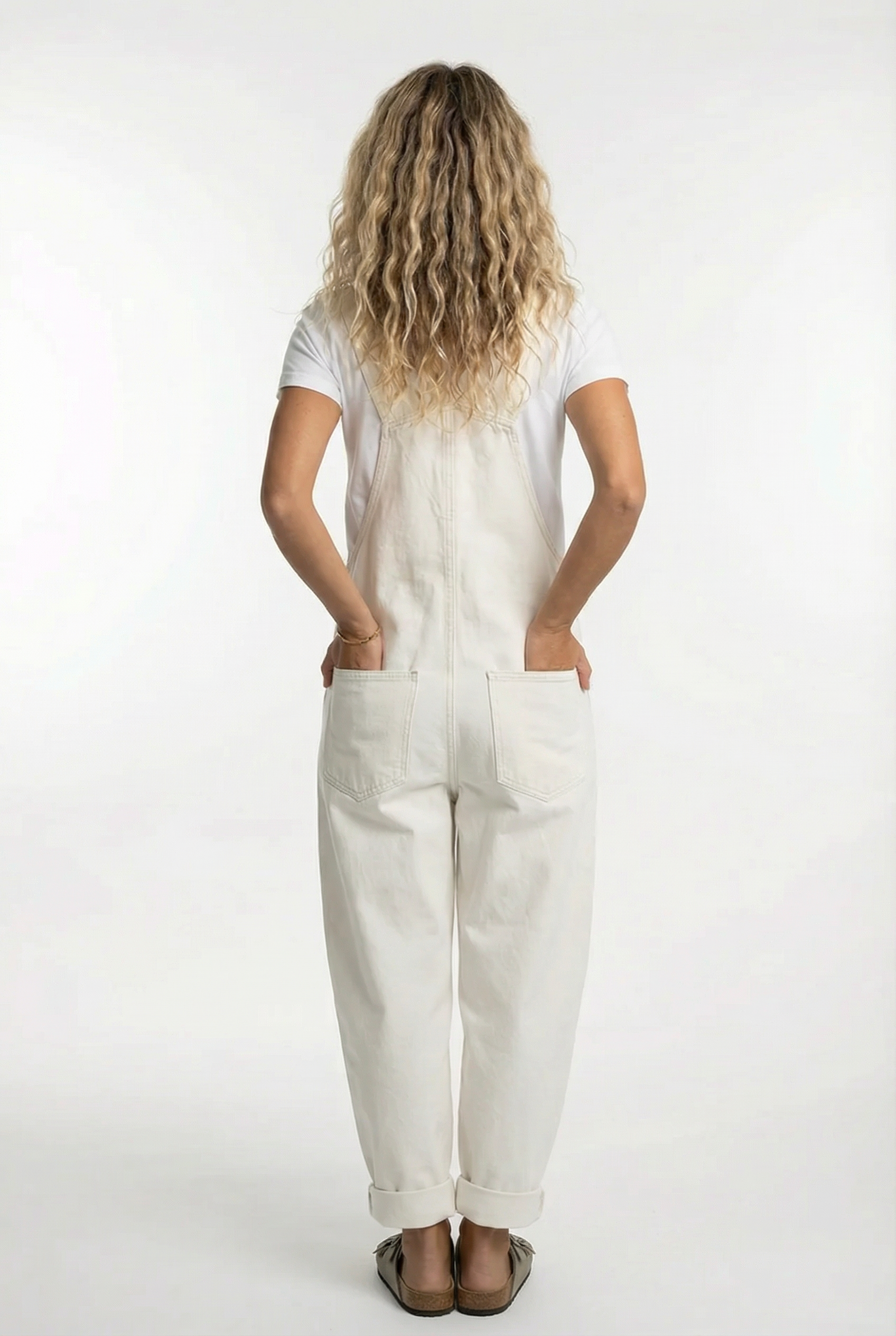 Nora Damen Jeansoverall | Verstellbare Träger, Weicher Denim 7