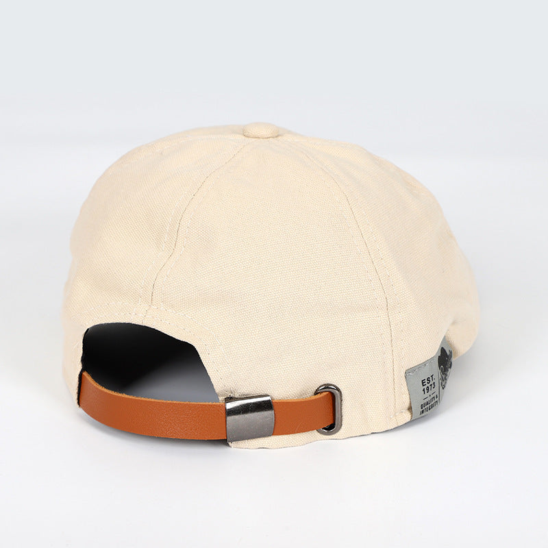Stefan Schwarz Vintage Schiebermütze für Herren | Flat Cap Retro Casual Stil - Schwarz/Rot/Blau/Gelb/Beige