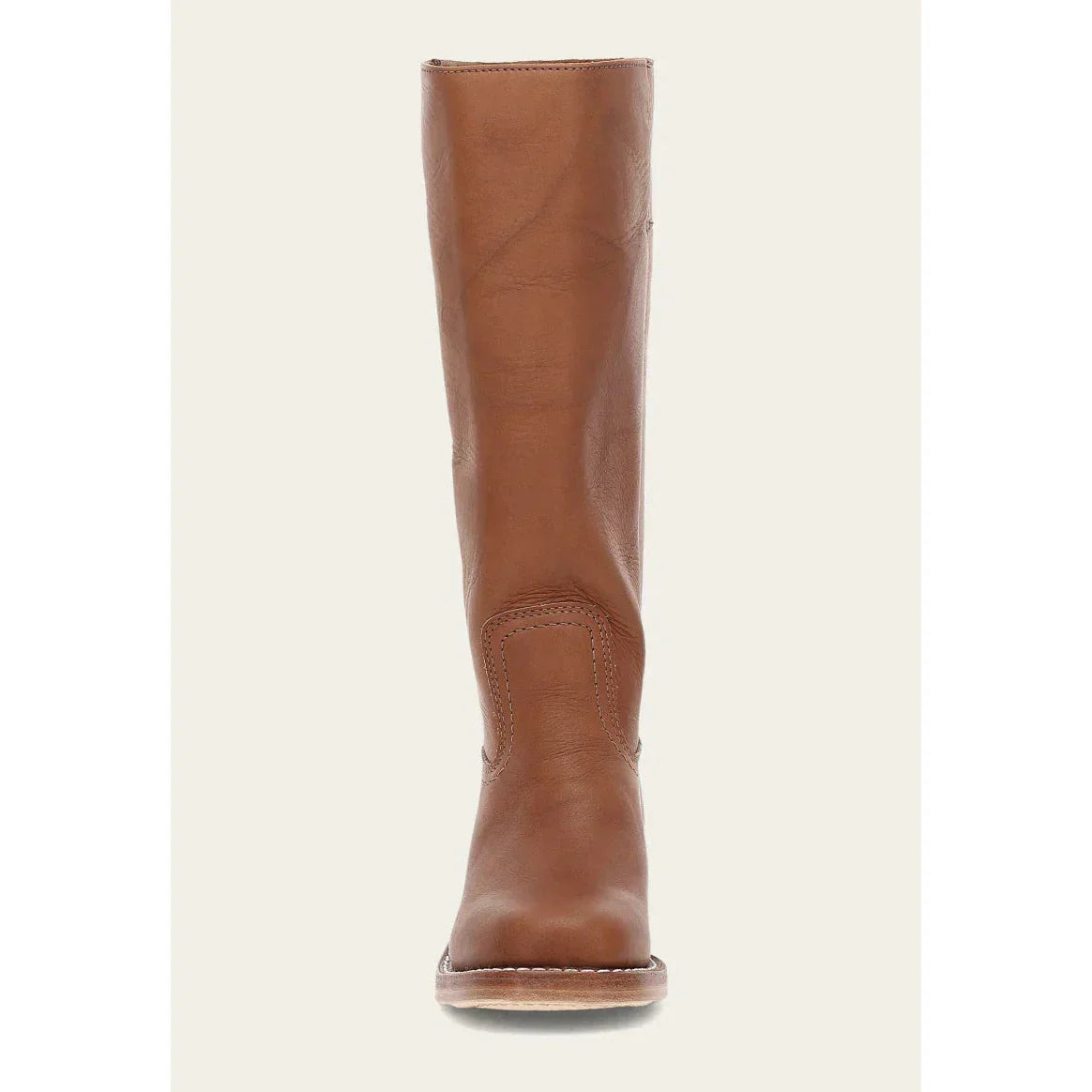 Ida Dunkelbraun Kniehohe Campus-Stiefel für Damen | Vintage Stil mit Blockabsatz - 35-46