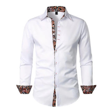Ruben Herrenhemd | Stilvolles Design mit Paisley-Akzenten 0