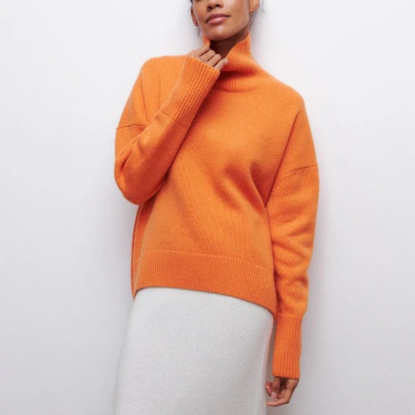 Ally | Oversized-Rollkragenpullover
