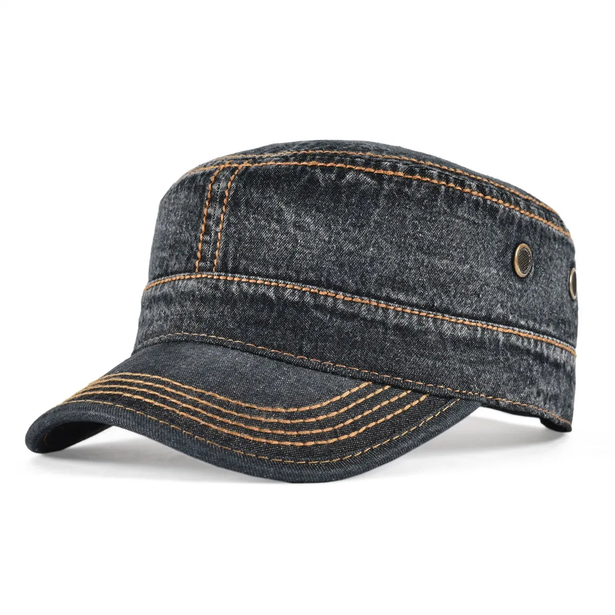 Werner Militärgrün Vintage Army Cap für Herren | Verstellbare Militärmütze Casual Outdoor - Einheitsgrösse