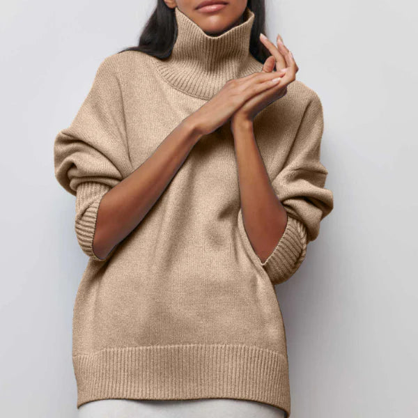 Ally | Oversized-Rollkragenpullover