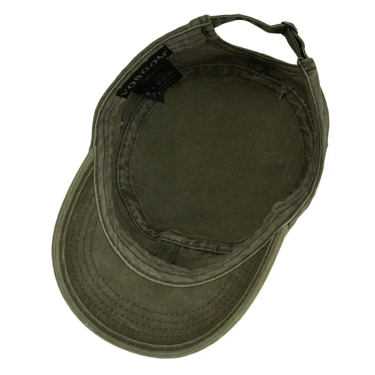 Werner Militärgrün Vintage Army Cap für Herren | Verstellbare Militärmütze Casual Outdoor - Einheitsgrösse