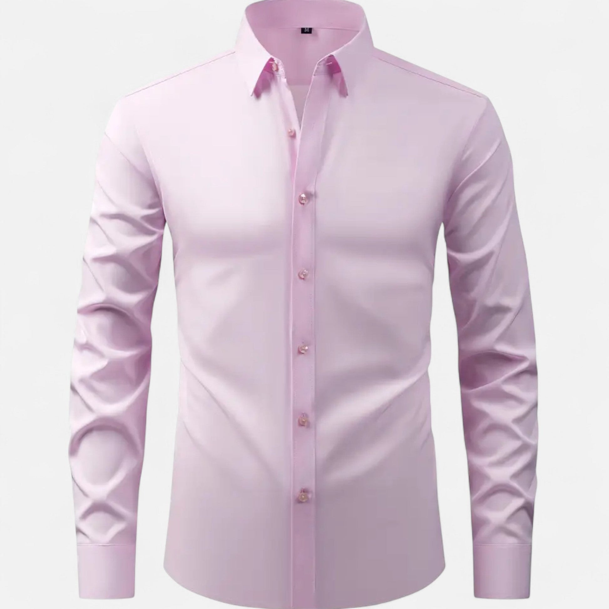 Sami Herrenhemd Slim-Fit | Hochwertiges Stretchmaterial, Eleganter Kragen 4