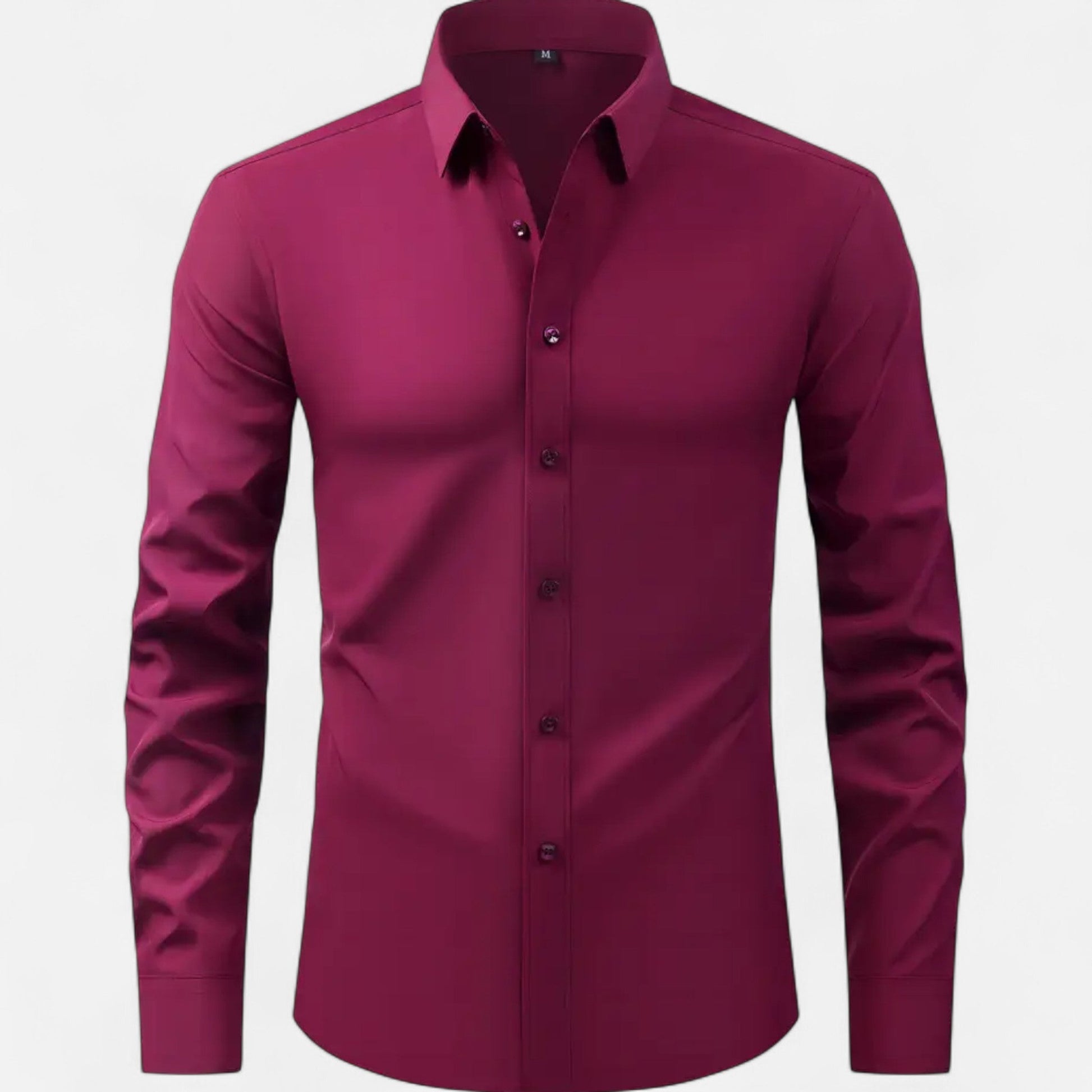 Sami Herrenhemd Slim-Fit | Hochwertiges Stretchmaterial, Eleganter Kragen 5