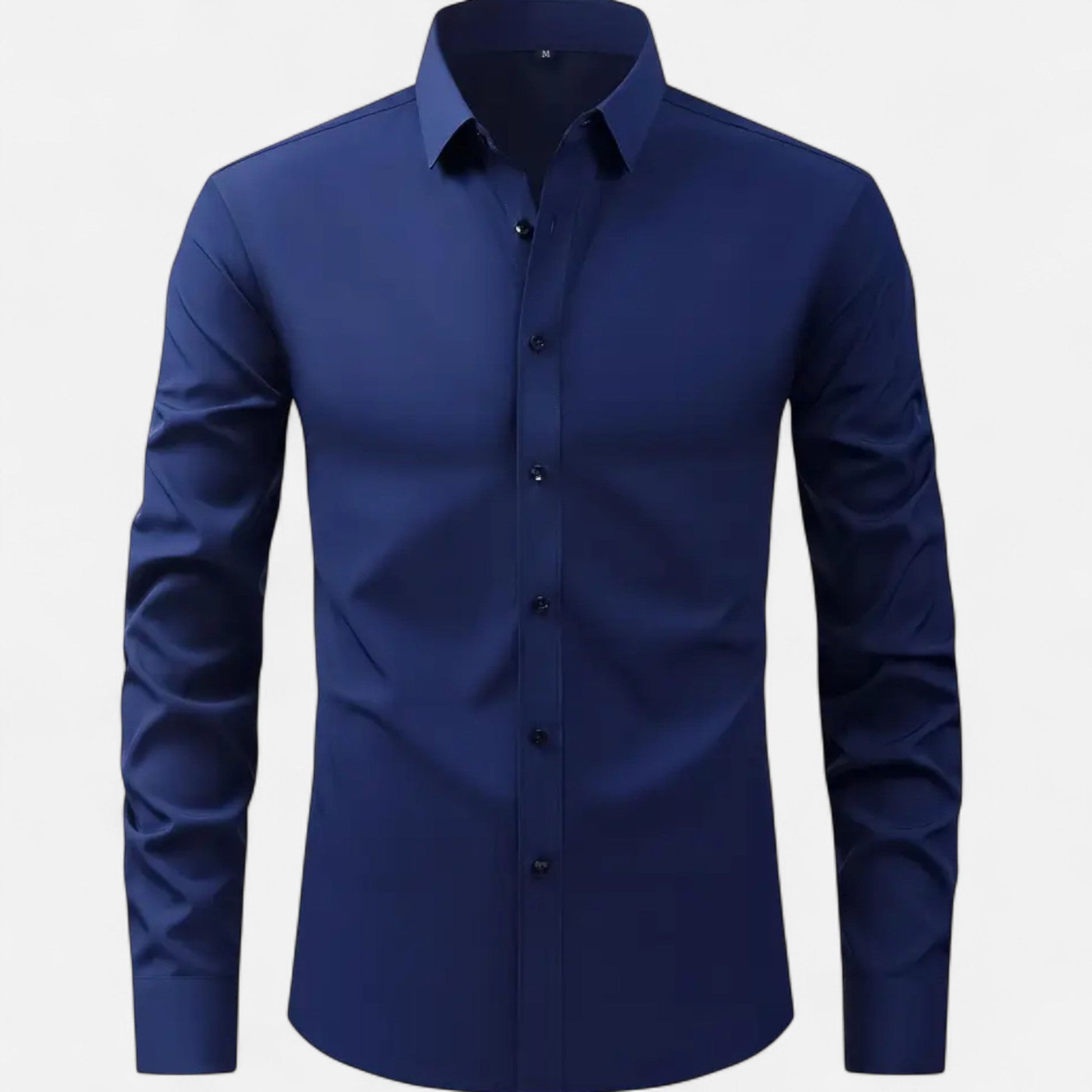 Sami Herrenhemd Slim-Fit | Hochwertiges Stretchmaterial, Eleganter Kragen 8
