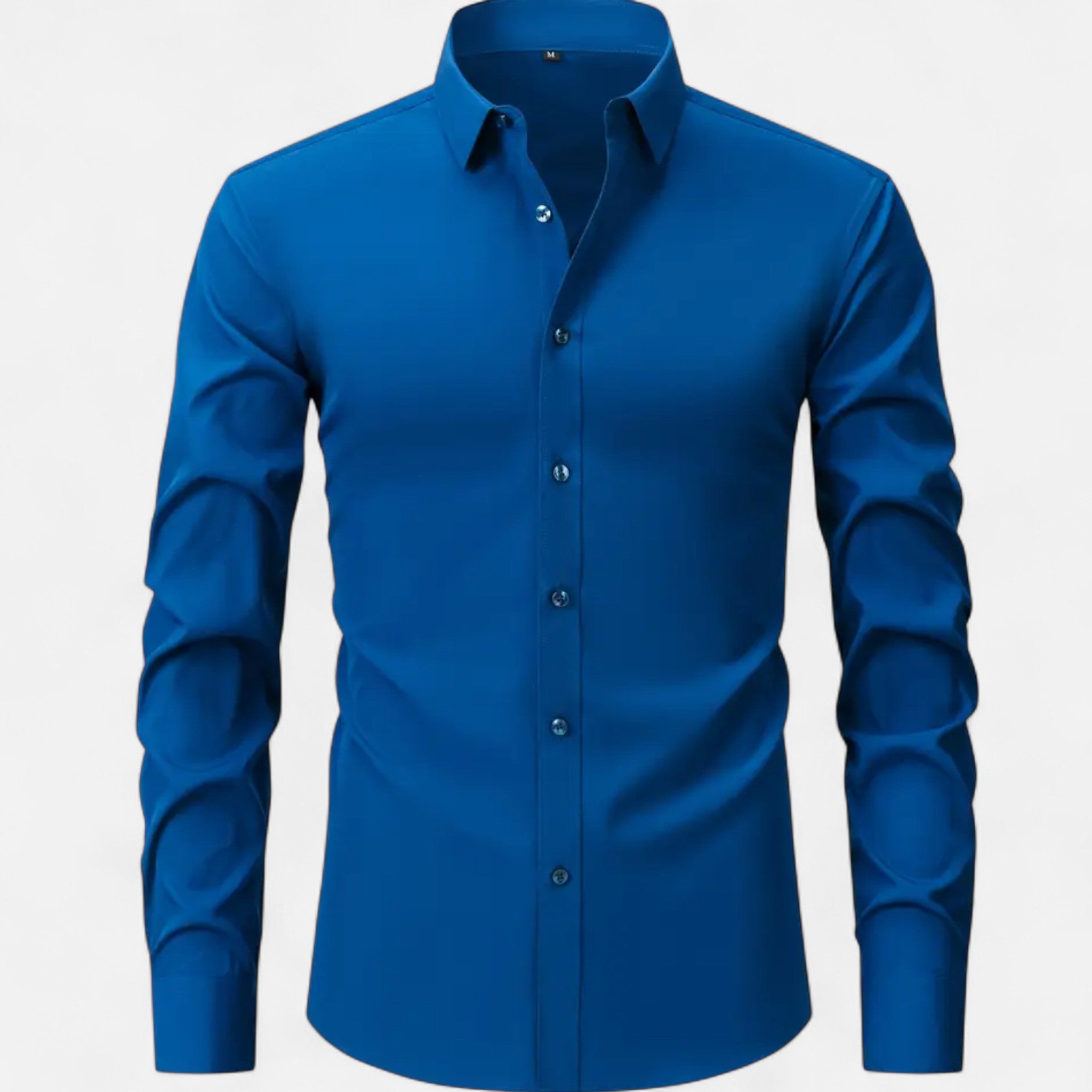 Sami Herrenhemd Slim-Fit | Hochwertiges Stretchmaterial, Eleganter Kragen 9
