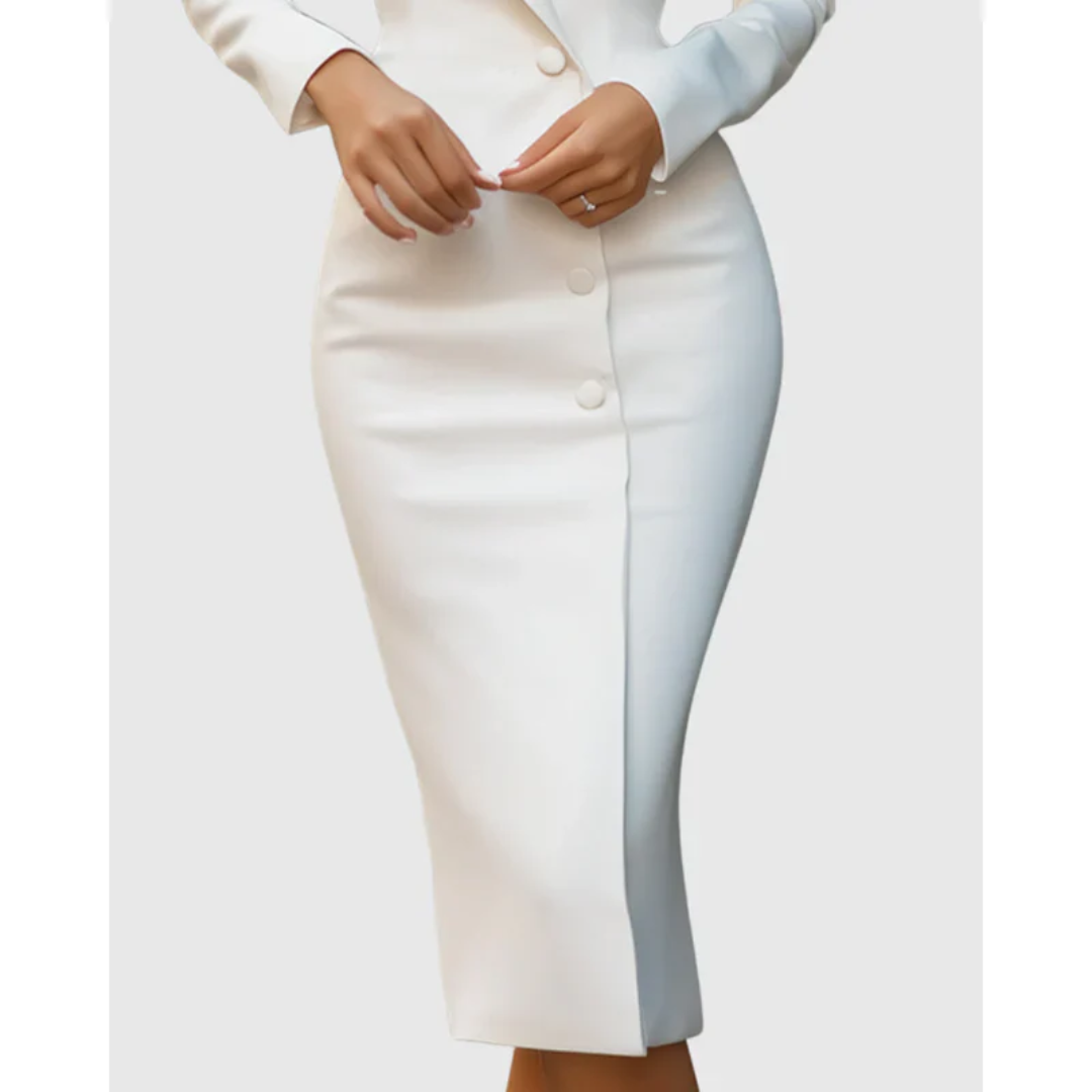 Sarina Damen Midi Kleid | Bequem für Sommeranlässe 2