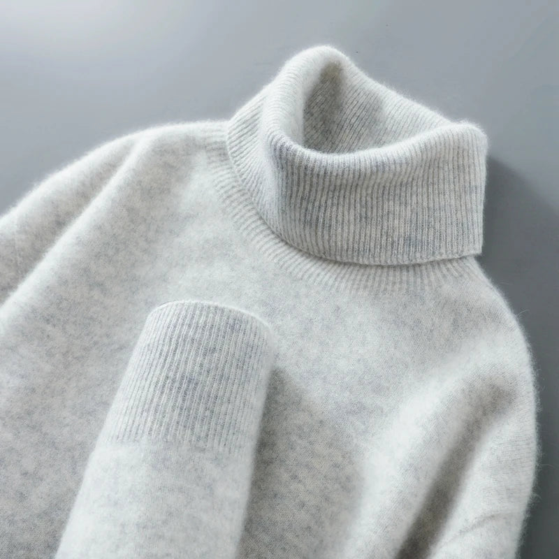 Renata Camel Rollkragenpullover aus Merinowolle für Damen | Weicher Winterpullover - XS/S/M/L/XL/2XL/XXXL