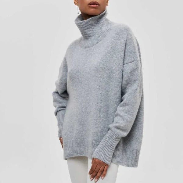 Ally | Oversized-Rollkragenpullover