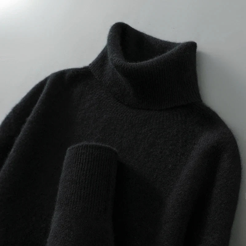 Renata Camel Rollkragenpullover aus Merinowolle für Damen | Weicher Winterpullover - XS/S/M/L/XL/2XL/XXXL
