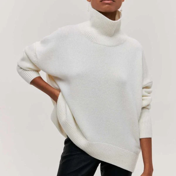 Ally | Oversized-Rollkragenpullover