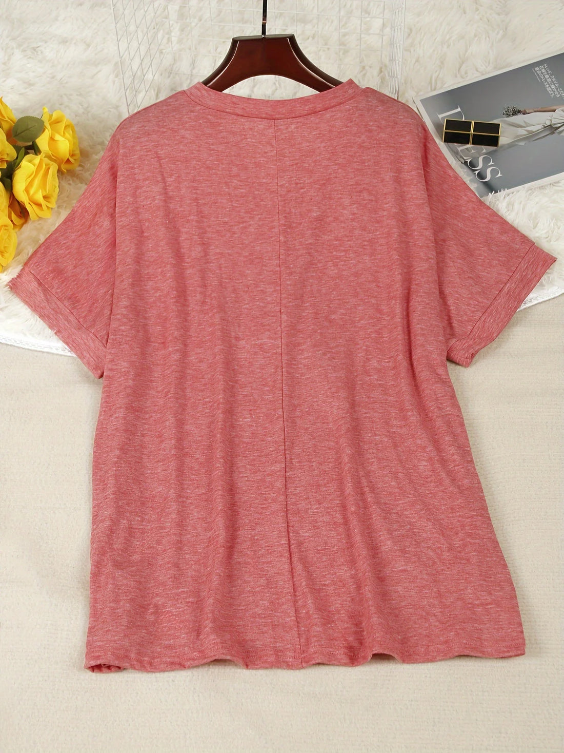 Sophie Damen T-Shirt | Kurzärmelig, V-Ausschnitt, Atmungsaktiv 0