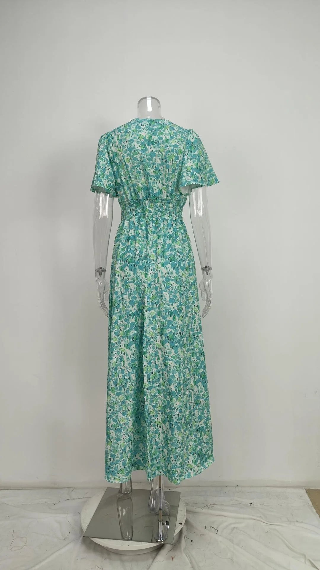 Sophie Frauen Maxi Kleid | Blumenmuster, V-Ausschnitt 5