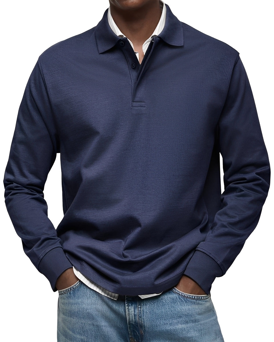 Stern Herren Poloshirt | Atmungsaktives Polyester-Baumwoll-Gemisch, Modern 1