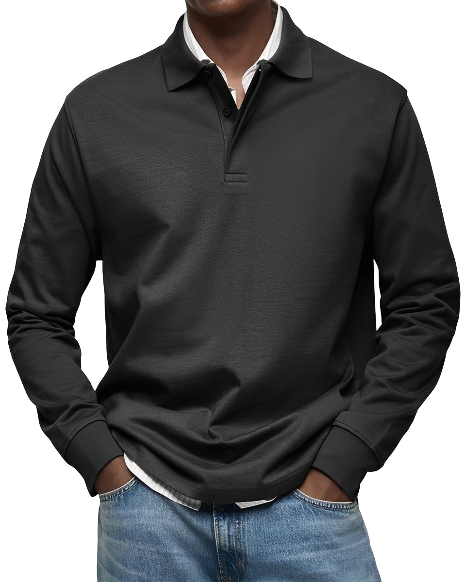 Stern Herren Poloshirt | Atmungsaktives Polyester-Baumwoll-Gemisch, Modern 2