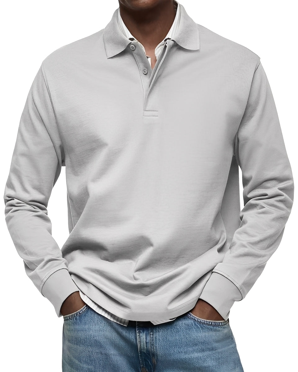 Stern Herren Poloshirt | Atmungsaktives Polyester-Baumwoll-Gemisch, Modern 3