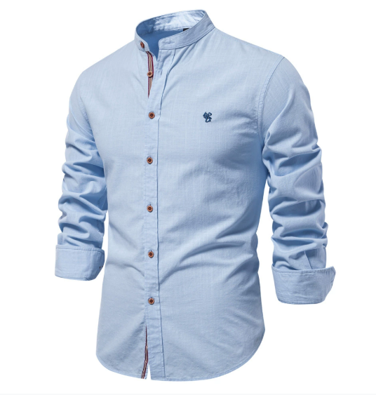 Stern Herrenhemd | Stehkragen, Slim Fit 2