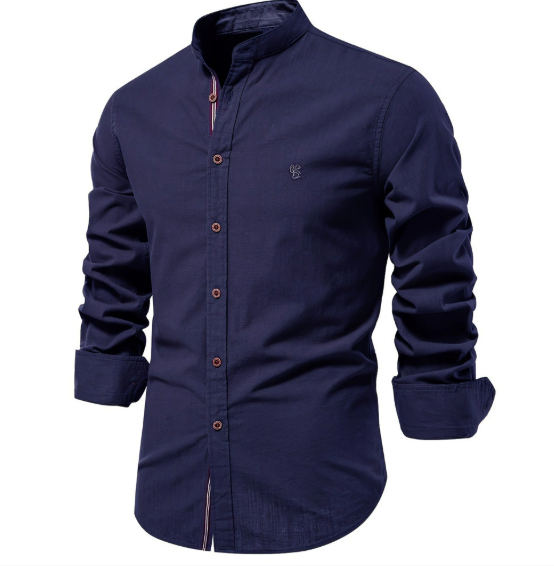 Stern Herrenhemd | Stehkragen, Slim Fit 3