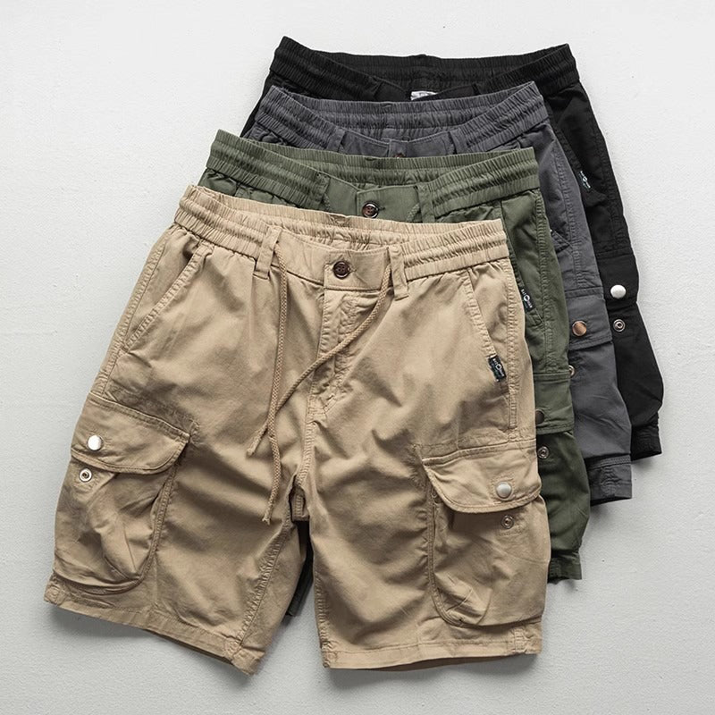 Theo Herren Cargo Shorts | Bequeme Passform, Atmungsaktiv 0