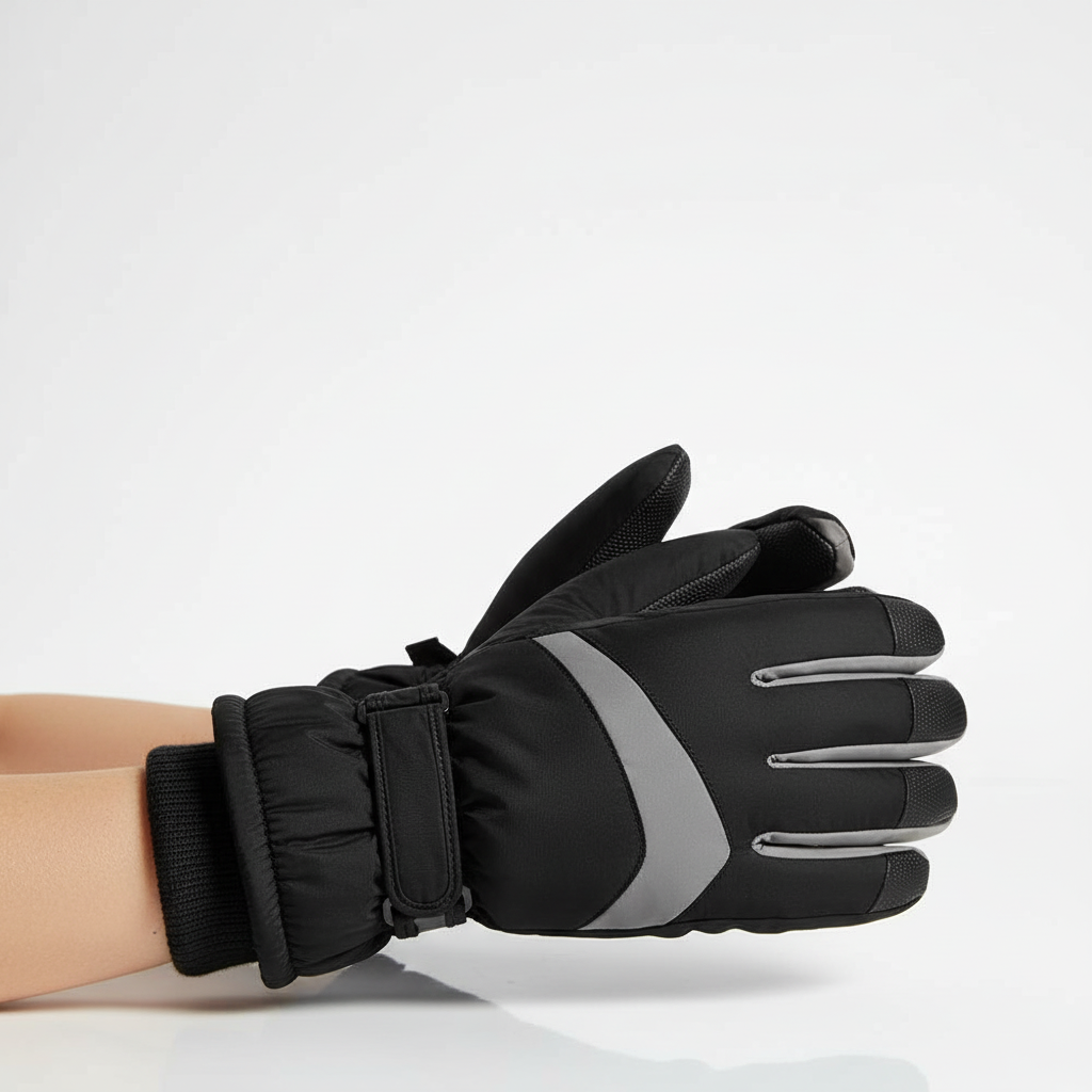Sonja Rosa Thermo-Handschuhe mit Touchscreen-Fingerkuppen für Damen | Isoliert Winter Fleece-Futter - Einheitsgrösse