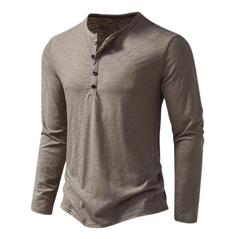 Timo Herren Langarmshirt | Hochwertige Baumwolle, Vielseitig Kombinierbar 5