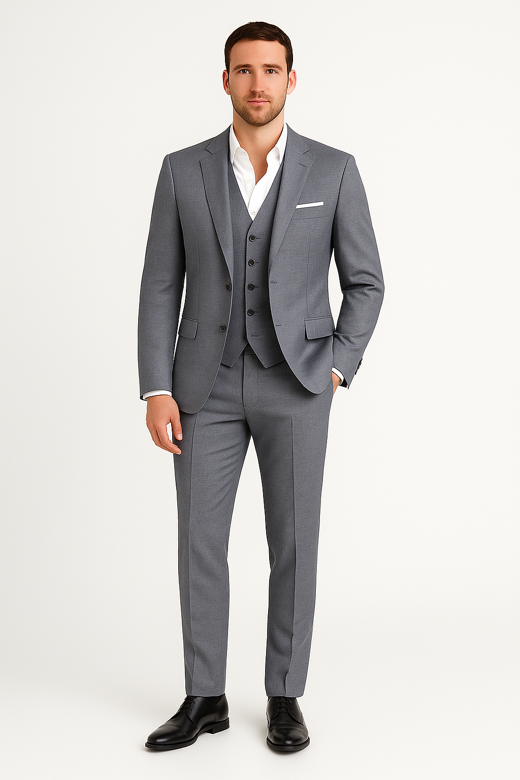 Viktor Herren Anzug | Klassisches Tailored-Design, Dunkelblau 3