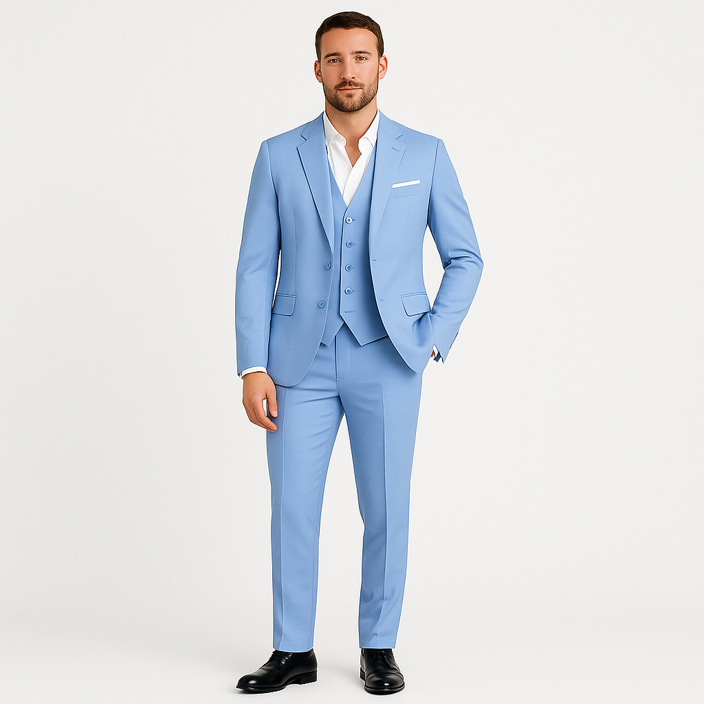 Viktor Herren Anzug | Klassisches Tailored-Design, Dunkelblau 6