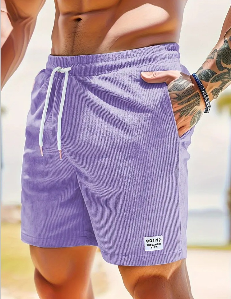 Cori Herren Shorts | Bequemer Cordstoff, Atmungsaktiv und Lässig