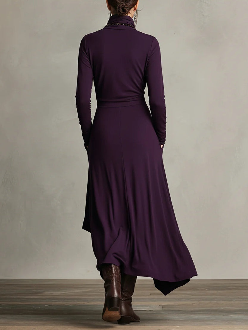 Vivi Frauen Maxi-Kleid | Fließender Stoff, Elegante Silhouette 1
