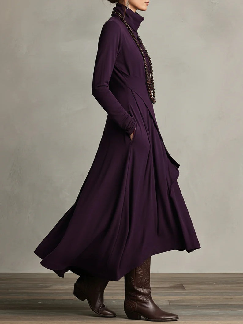 Vivi Frauen Maxi-Kleid | Fließender Stoff, Elegante Silhouette 2