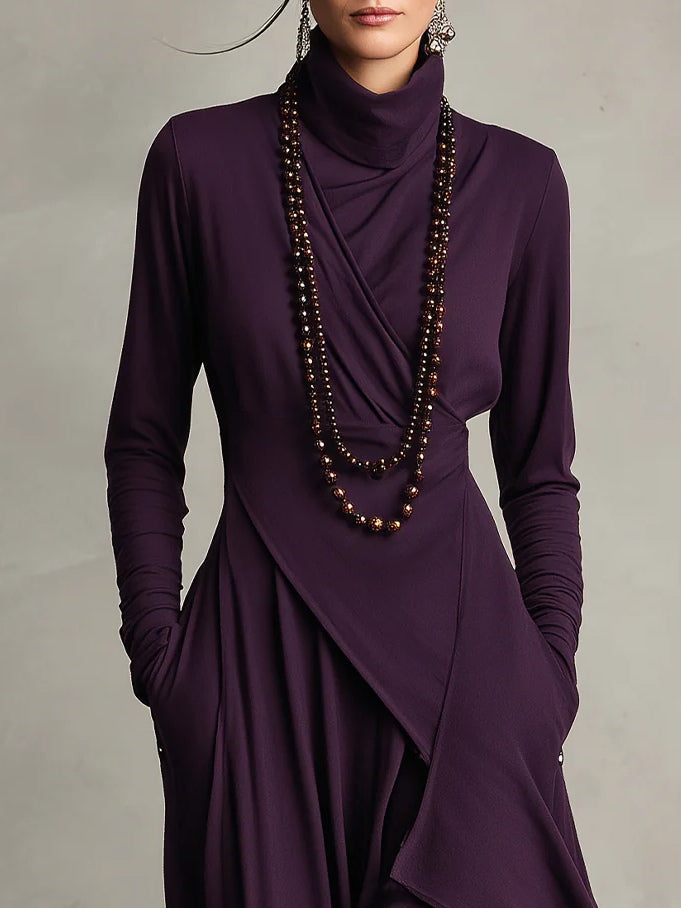Vivi Frauen Maxi-Kleid | Fließender Stoff, Elegante Silhouette 3