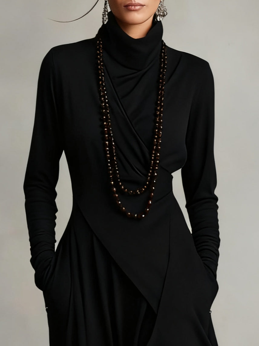 Vivi Frauen Maxi-Kleid | Fließender Stoff, Elegante Silhouette 6