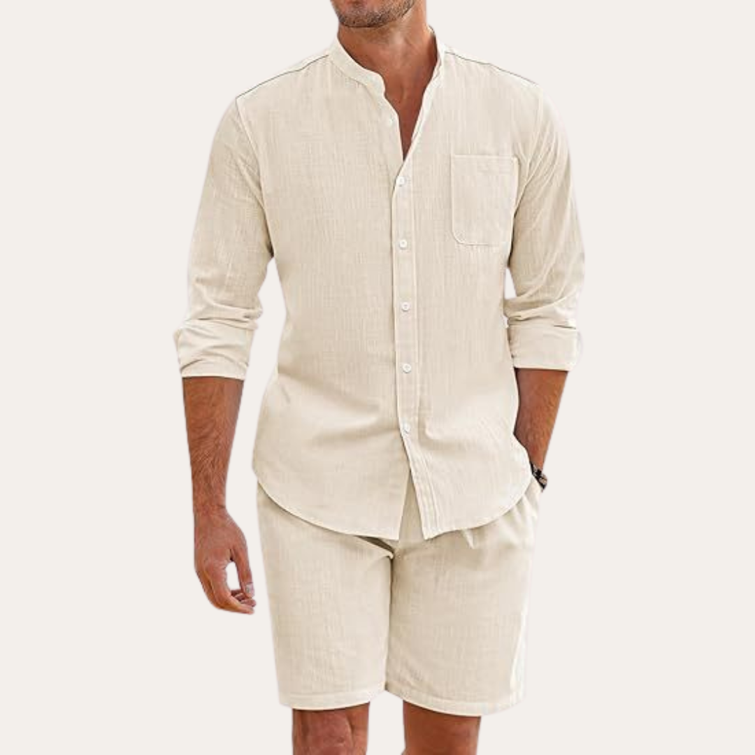 Zeno Herren Freizeit Set | Atmungsaktives Material, Lässig 0