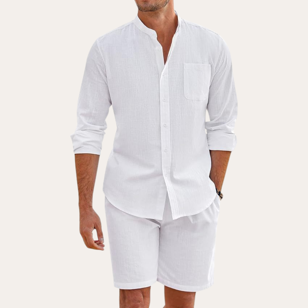 Zeno Herren Freizeit Set | Atmungsaktives Material, Lässig 2