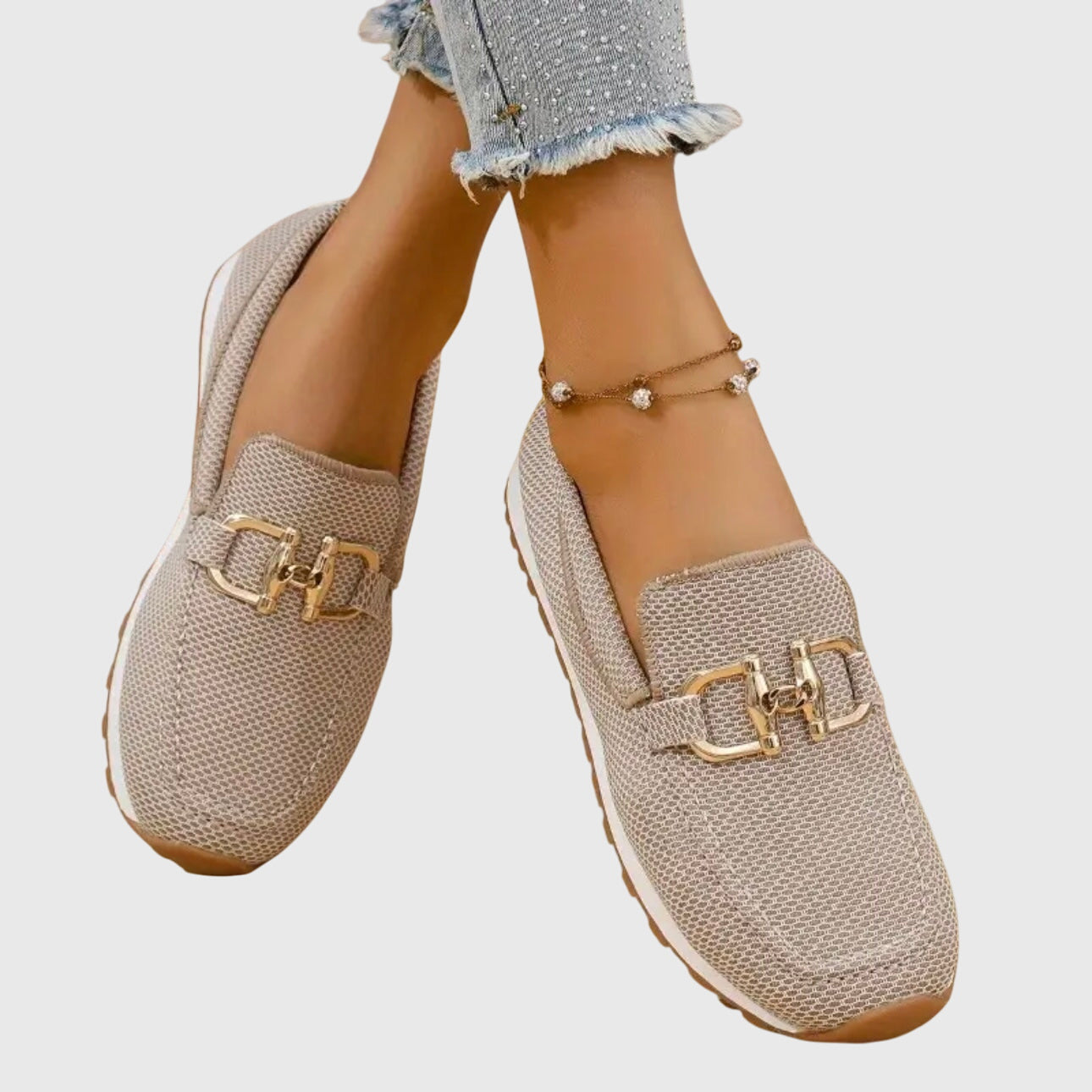 Elisabeth Blau Orthopädische Mesh Loafer für Damen | Komfort Plattformsohle - Gr. 4/5/6/7/8/9/10