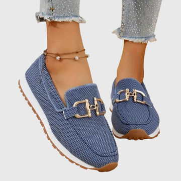 Elisabeth Blau Orthopädische Mesh Loafer für Damen | Komfort Plattformsohle - Gr. 4/5/6/7/8/9/10