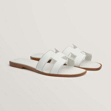 Trudi Weiß Flache Slide-Sandalen für Damen | Eleganter Cut-out-Riemen | Sommerurlaub und Alltag - 34-43