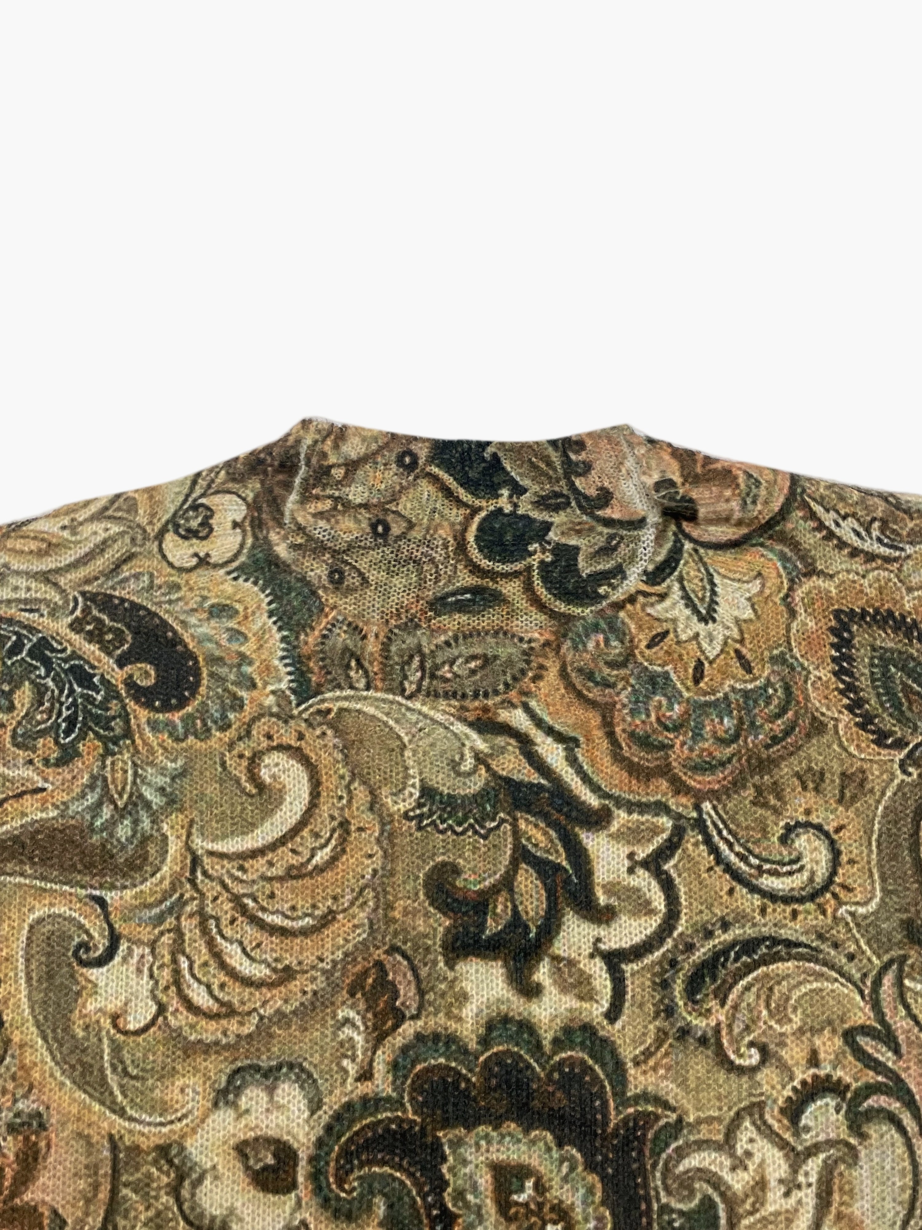 Franziska Mehrfarbig Vintage Bedruckter Pullover für Damen | Paisley-Muster Casual Freizeit und Büro - S/M/L/XL/2XL
