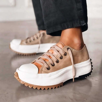 Claudia Braun Platform Sneakers für Damen | Stoßdämpfend und Komfortabel | Alltag und Freizeit - 36-42