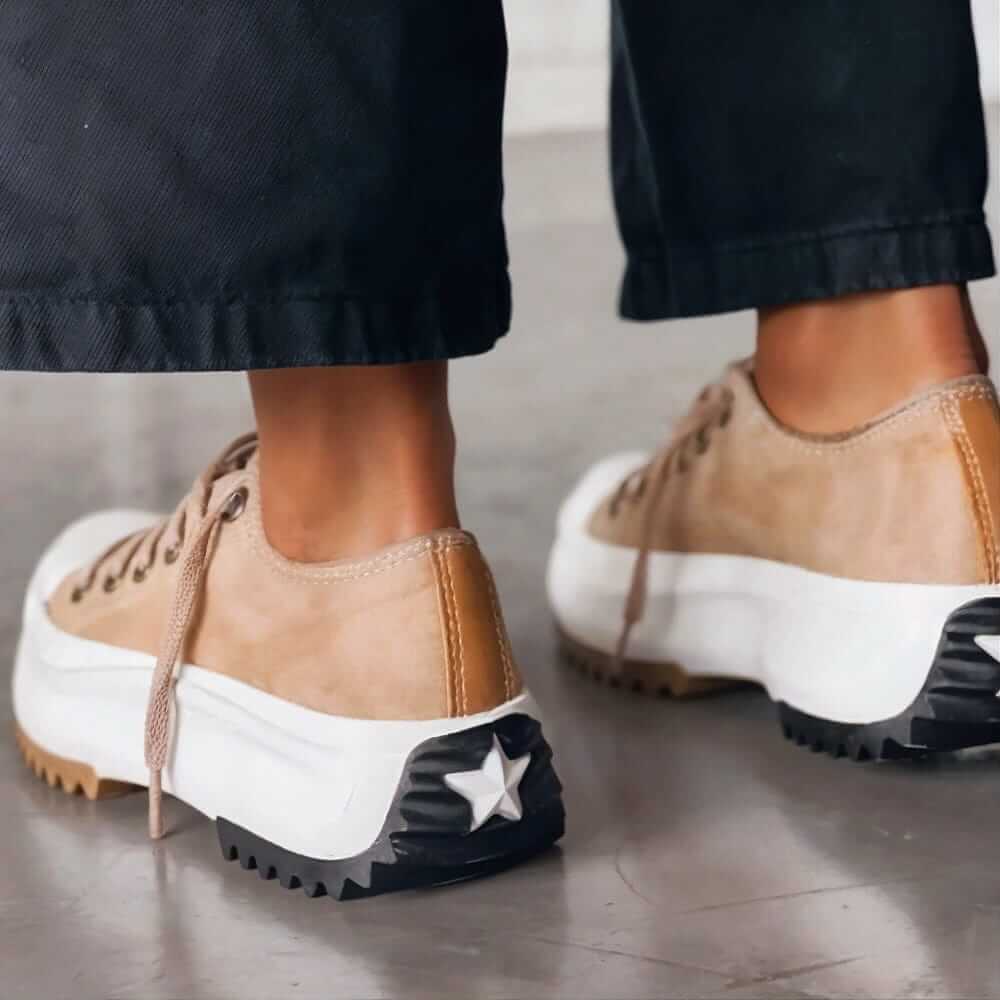 Claudia Braun Platform Sneakers für Damen | Stoßdämpfend und Komfortabel | Alltag und Freizeit - 36-42