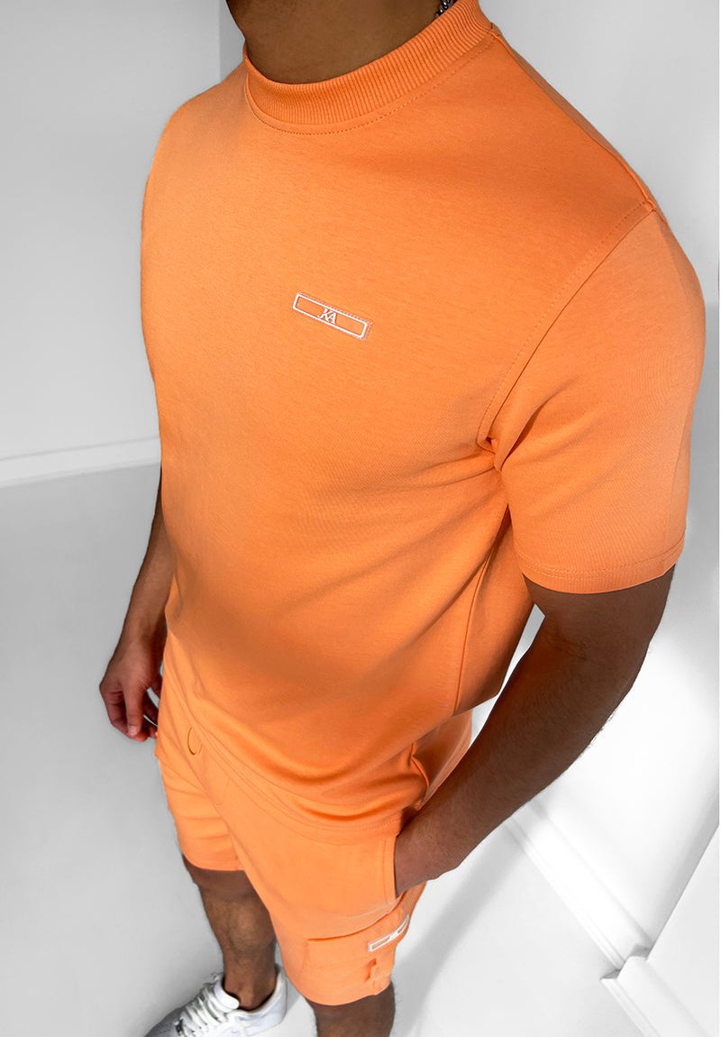 Werner Grau T-Shirt und Cargo-Shorts Set für Herren | Lässiger Komfort-Look | Freizeit und Urlaub - S-6XL