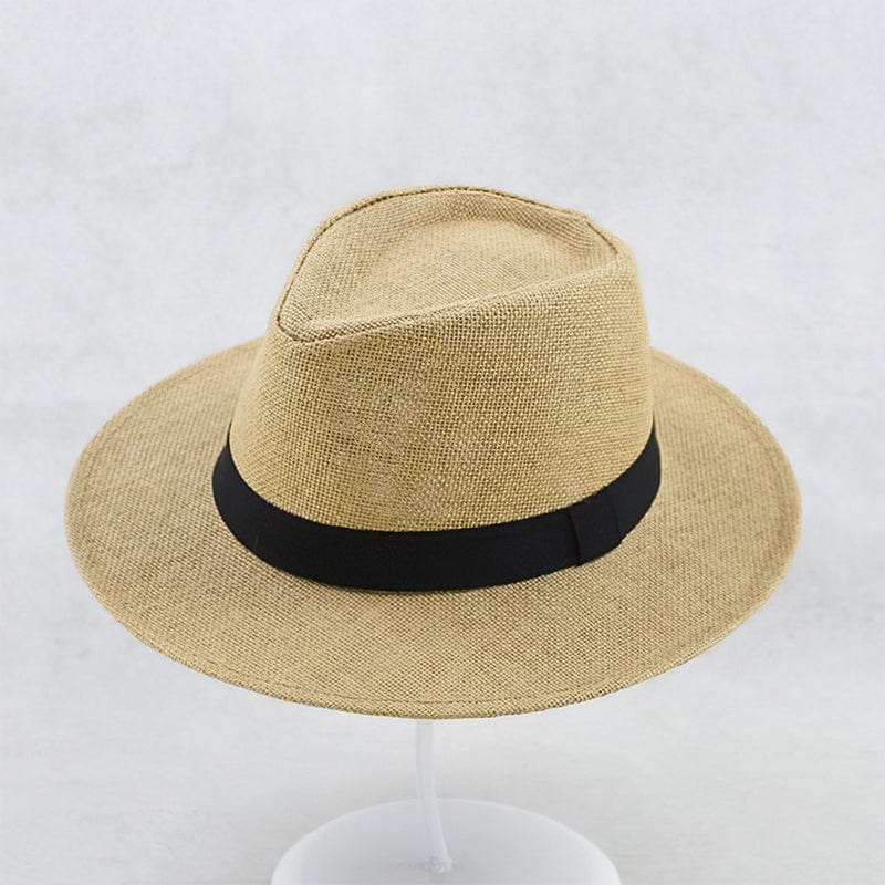 Hansruedi Weiss Handgefertigter Panamahut für Damen und Herren | Sommerhut mit breiter Krempe - 54-59 cm