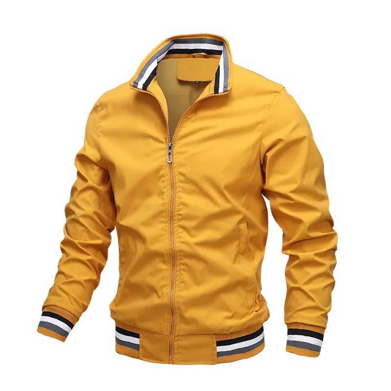 Willi Weiss Casual Blouson-Jacke mit Stehkragen für Herren | Reissverschluss Alltag Freizeit - M/L/XL/2XL/3XL