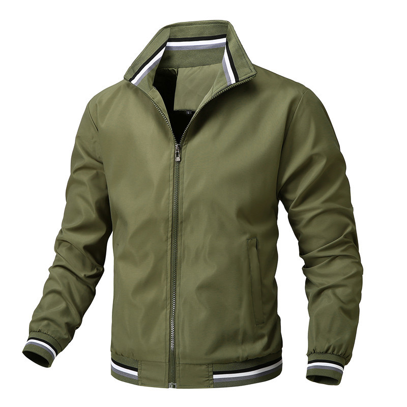 Willi Weiss Casual Blouson-Jacke mit Stehkragen für Herren | Reissverschluss Alltag Freizeit - M/L/XL/2XL/3XL