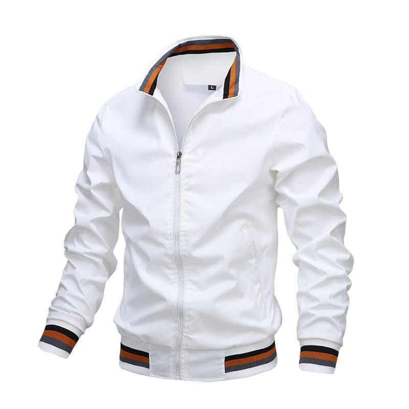 Willi Weiss Casual Blouson-Jacke mit Stehkragen für Herren | Reissverschluss Alltag Freizeit - M/L/XL/2XL/3XL