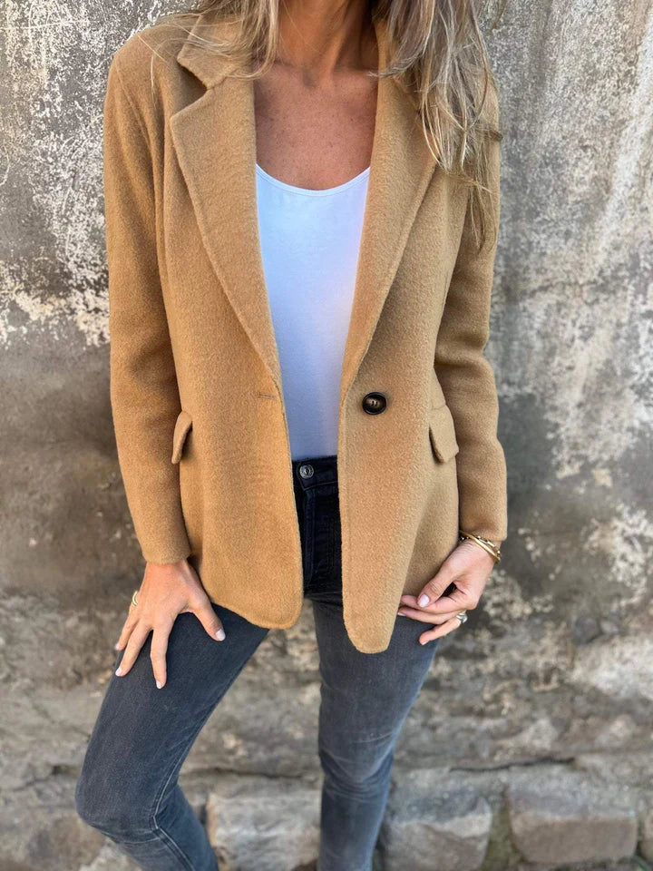 Norah Damen Freizeitblazer | Schlanke, Bequeme Passform, Knitterfreier Stoff