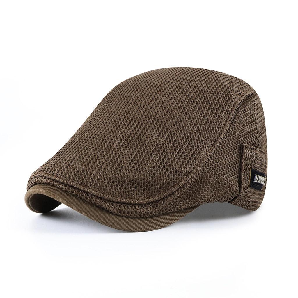 Hansruedi Weiss Atmungsaktives Mesh Schiebermütze für Herren | Sommer Casual Stil - Einheitsgrösse verstellbar